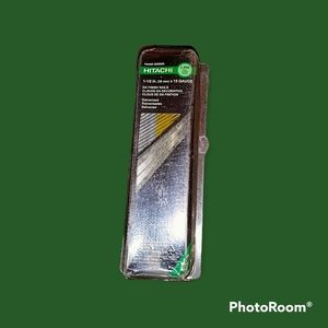Hitachi 1 1/2" X 15 gauge finish naile